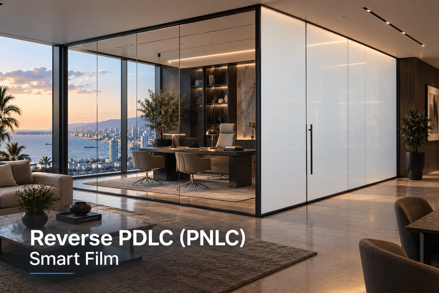 Reverse PNLC Smart Film